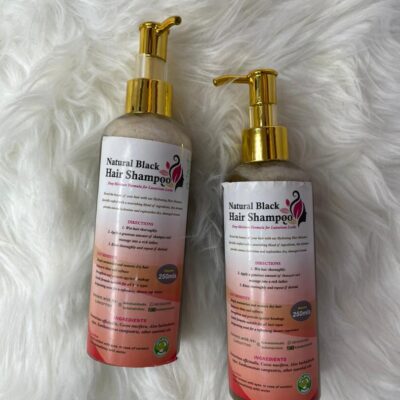 Natural black shampoo